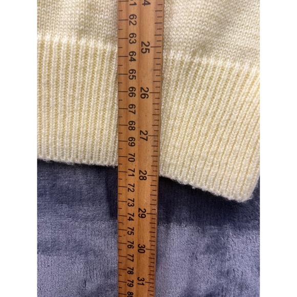 PGA Tour V Neck Sweater Mens XL Navy Yellow Golf Embroidered Logo Acrylic - Picture 5 of 8